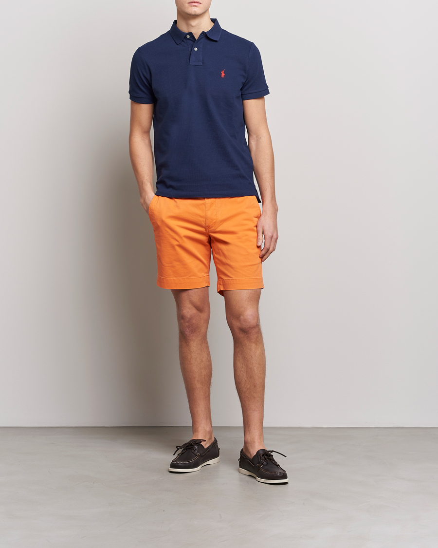 Mies | Shortsit | Polo Ralph Lauren | Tailored Slim Fit Shorts Optic Orange