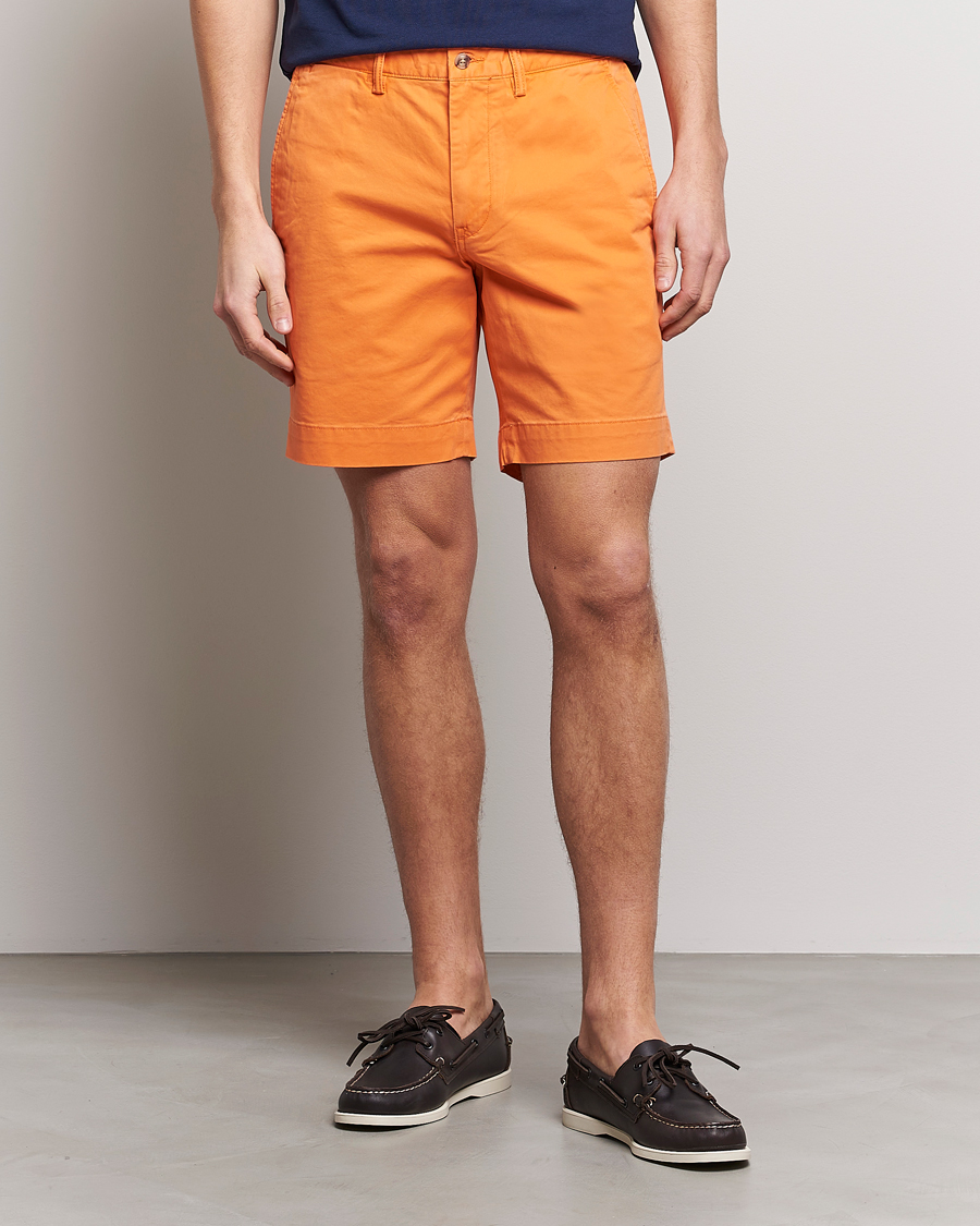 Mies |  | Polo Ralph Lauren | Tailored Slim Fit Shorts Optic Orange