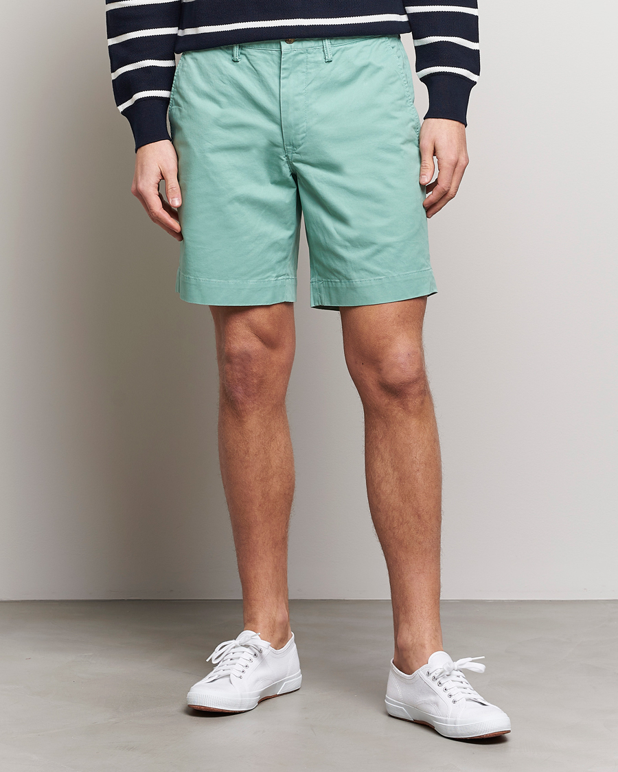 Mies |  | Polo Ralph Lauren | Tailored Slim Fit Shorts Faded Mint
