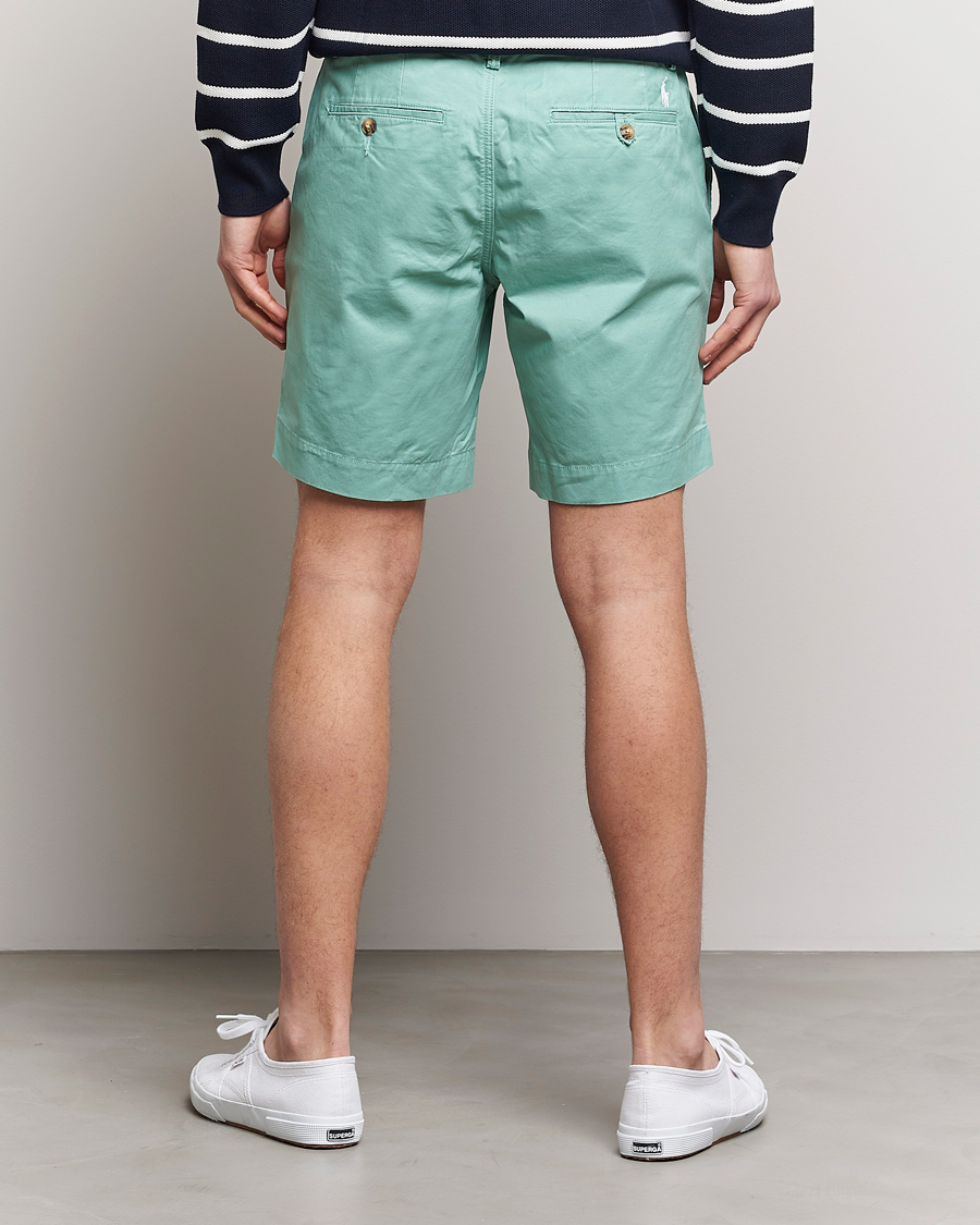Mies | Shortsit | Polo Ralph Lauren | Tailored Slim Fit Shorts Faded Mint