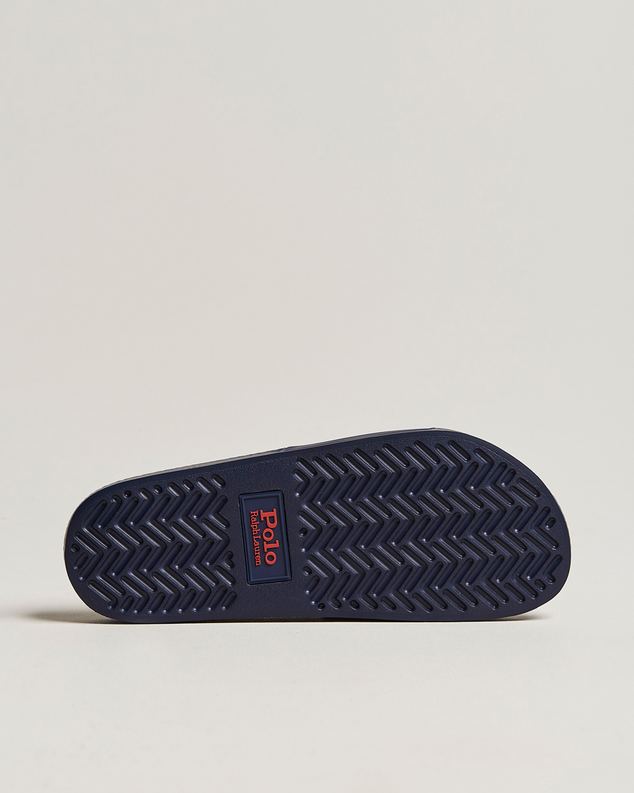 Mies | Polo Ralph Lauren Logo Slides Navy | Polo Ralph Lauren | Logo Slides Navy