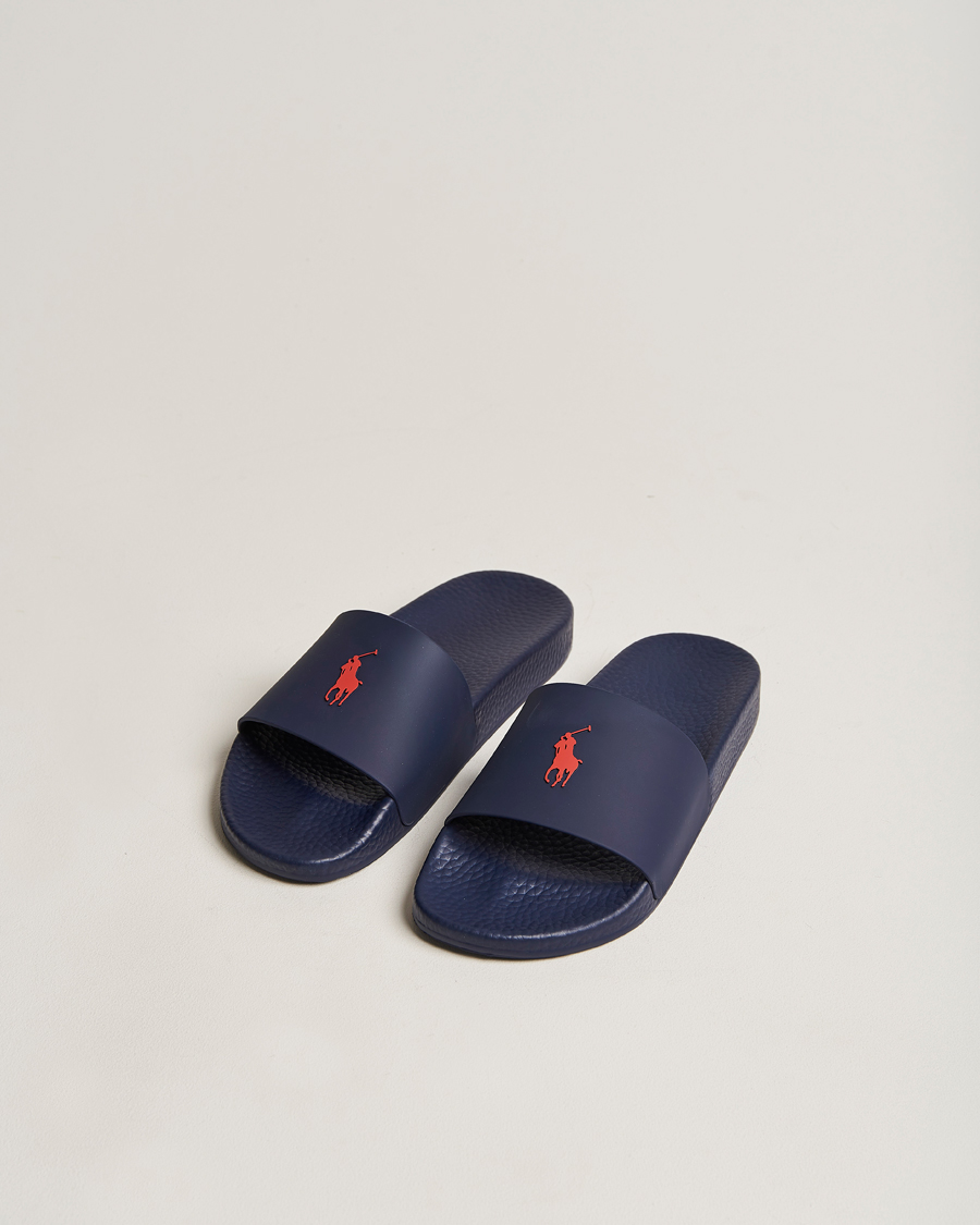 Mies | Sandaalit ja tohvelit | Polo Ralph Lauren | Logo Slides Navy