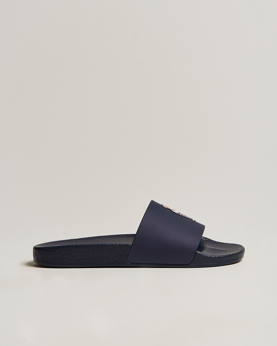 Mies | Polo Ralph Lauren Bear Slides Navy | Polo Ralph Lauren | Bear Slides Navy