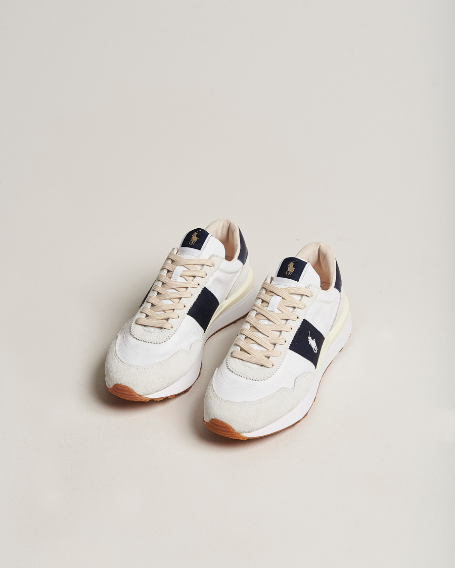 Mies | Tennarit | Polo Ralph Lauren | Train 89 Running Sneaker White/Hunter Navy
