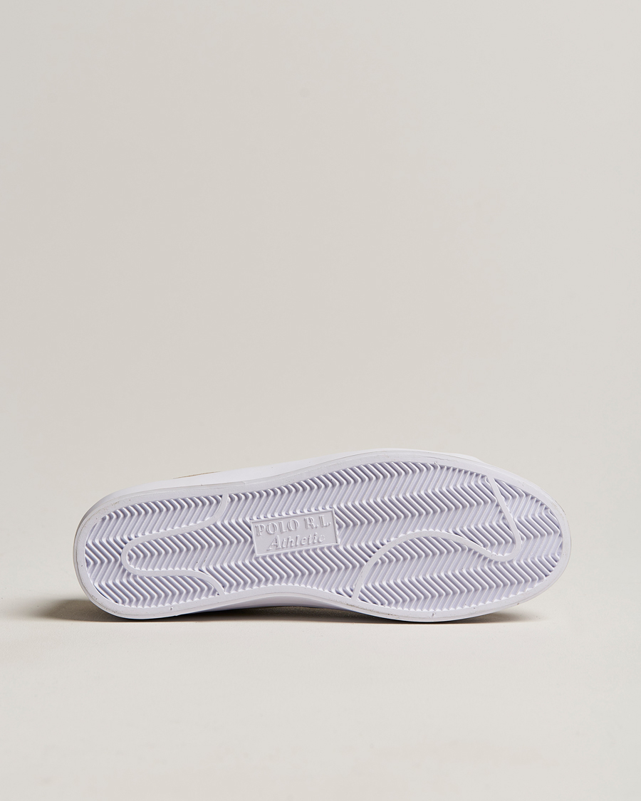 Mies | Longwood Suede Sneaker Straw Khaki | Polo Ralph Lauren | Longwood Suede Sneaker Straw Khaki