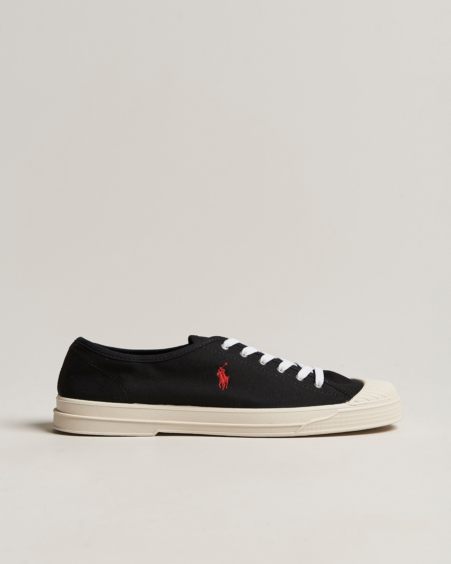 Mies | Polo Ralph Lauren Paloma Canvas Sneaker Black/Red | Polo Ralph Lauren | Paloma Canvas Sneaker Black/Red