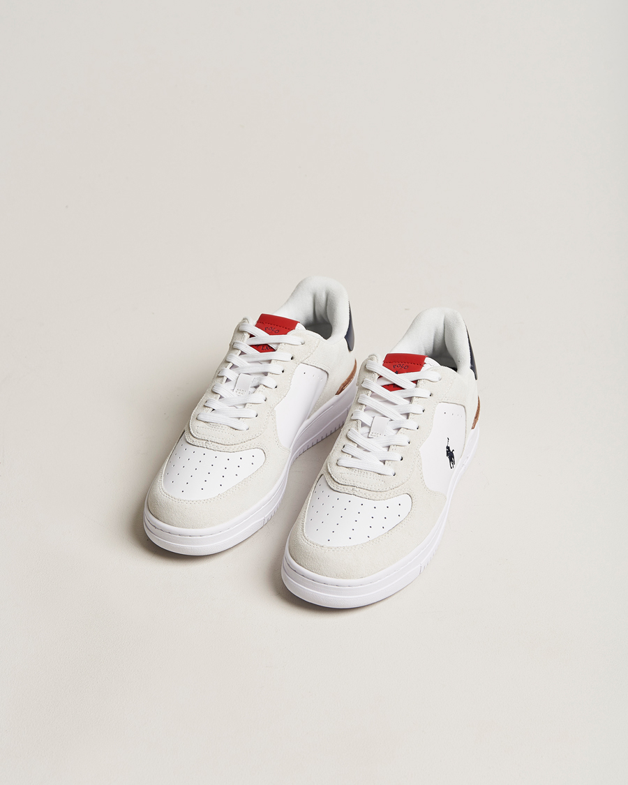 Mies |  | Polo Ralph Lauren | Masters Court Sneaker White/Suede