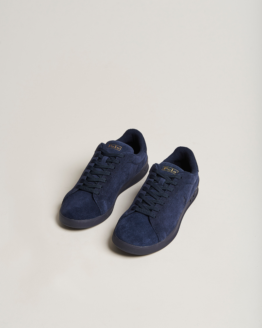 Mies |  | Polo Ralph Lauren | Heritage Court Suede Sneaker Hunter Navy