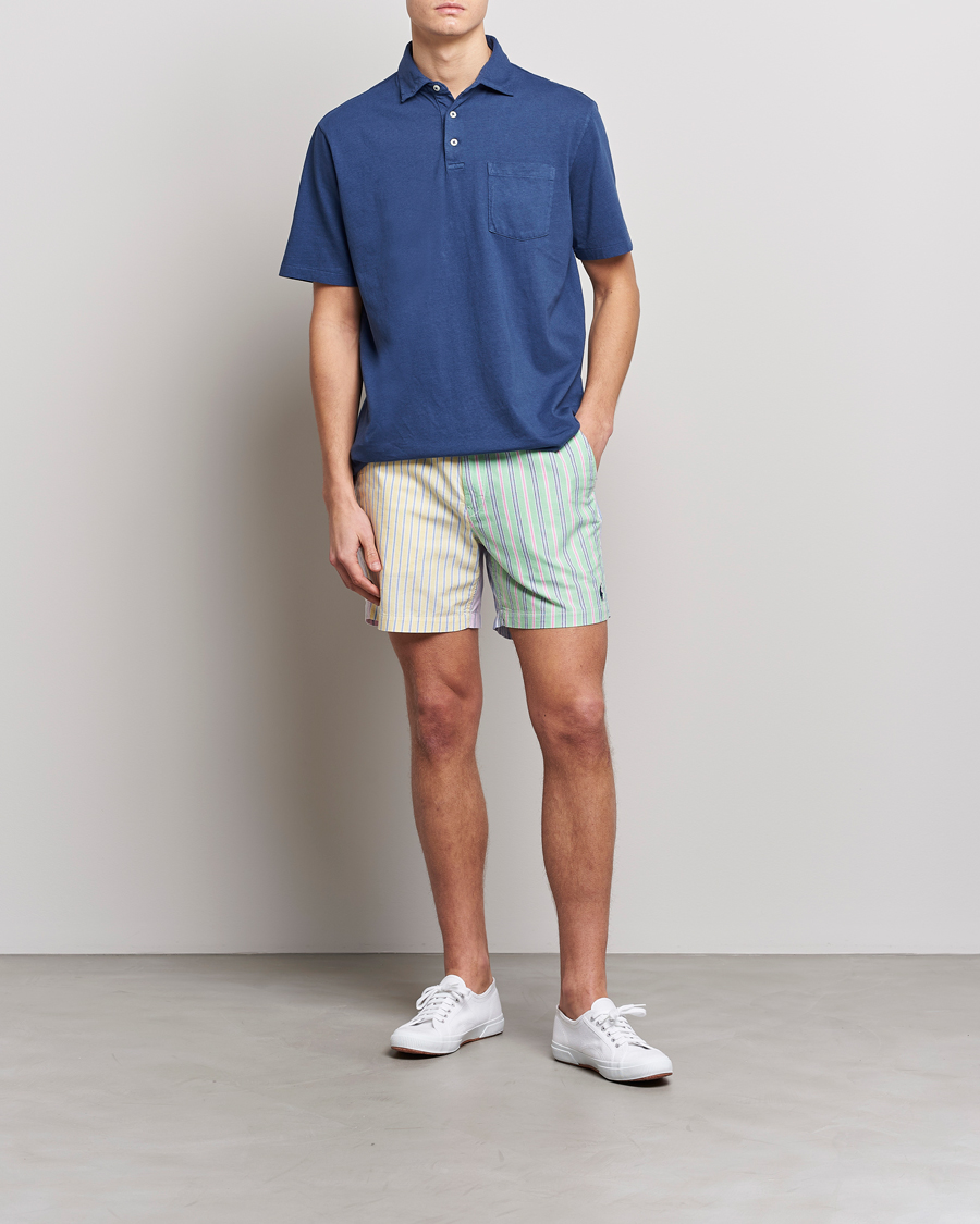 Mies | Pikeet | Polo Ralph Lauren | Cotton/Linen Polo Light Navy