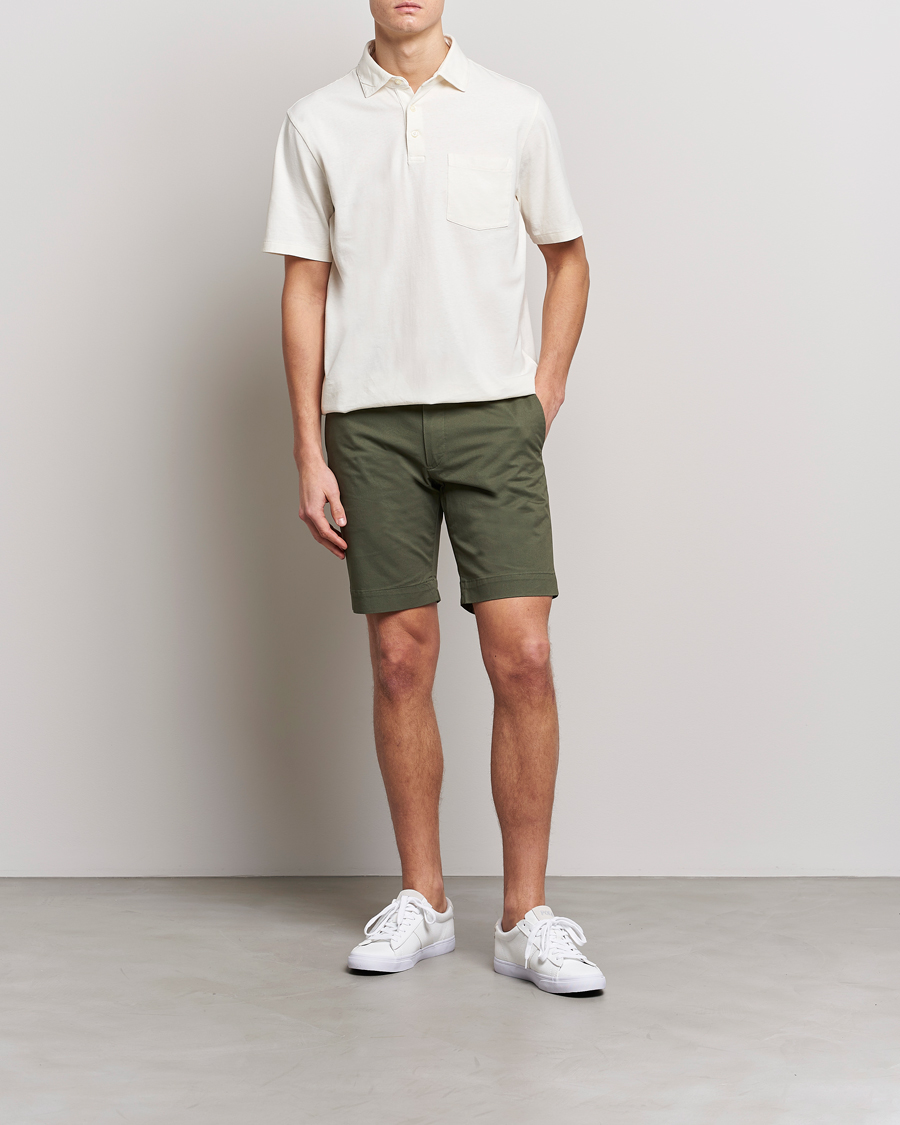 Mies | Pikeet | Polo Ralph Lauren | Cotton/Linen Polo Antique Cream