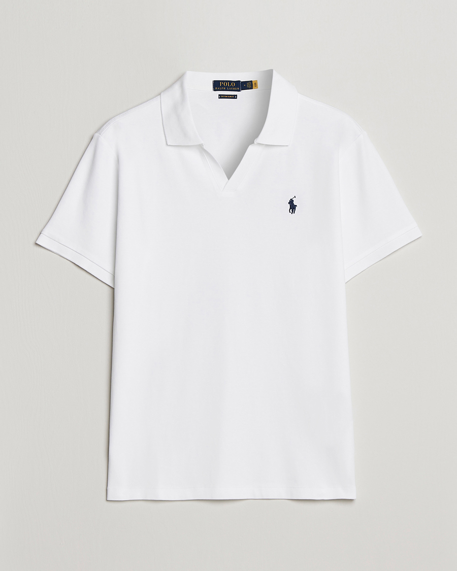 Mies | Pikeet | Polo Ralph Lauren | Luxury Cotton Polo White