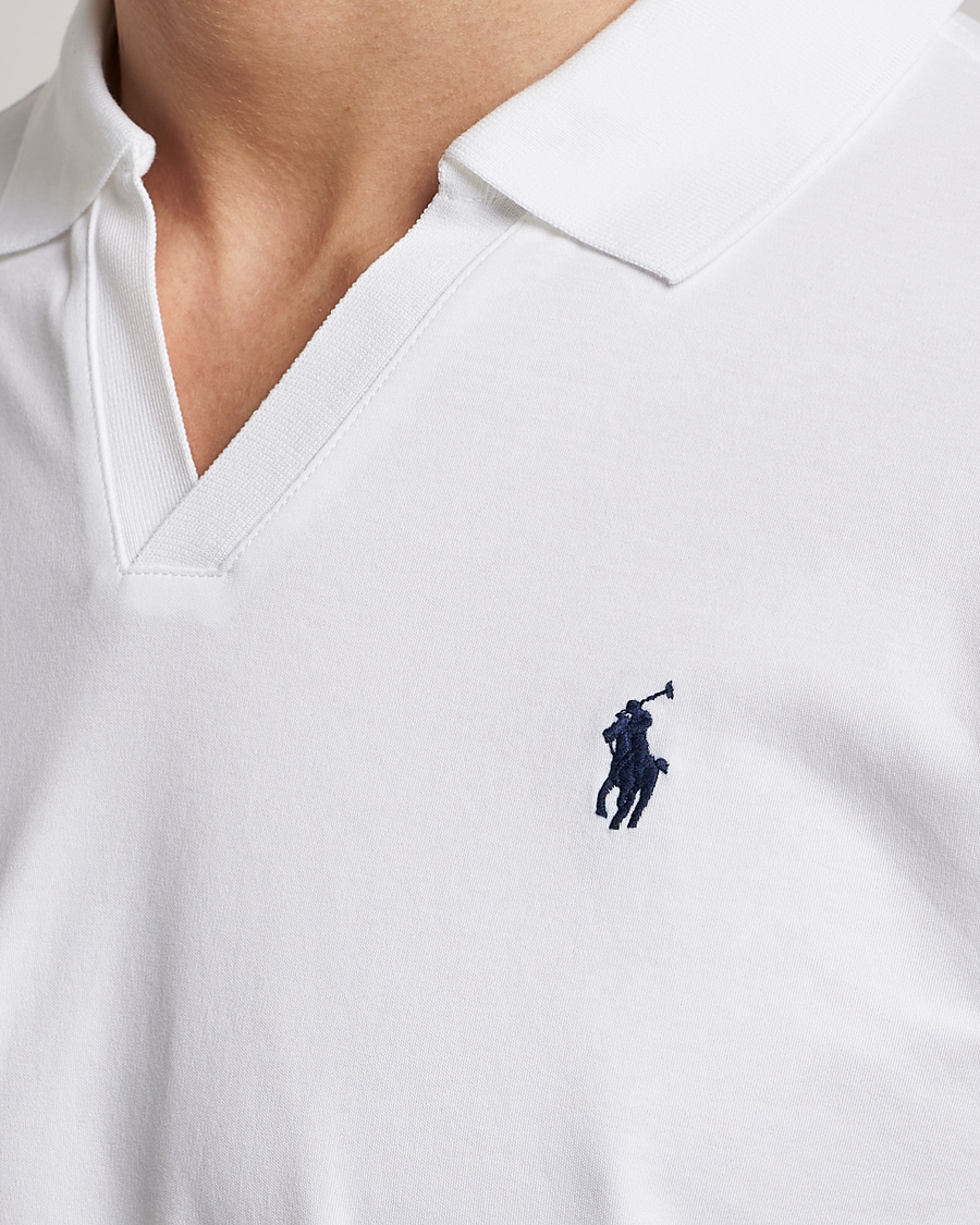 Mies | Pikeet | Polo Ralph Lauren | Luxury Cotton Polo White