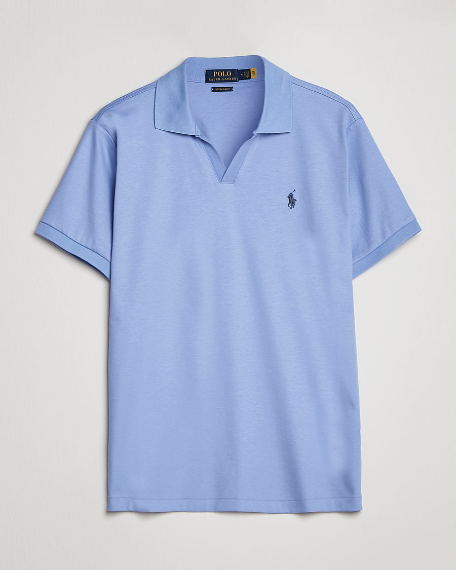 Mies | Pikeet | Polo Ralph Lauren | Luxury Pima Cotton Polo Lafayette Blue