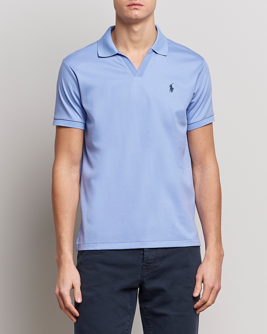 Mies | Pikeet | Polo Ralph Lauren | Luxury Pima Cotton Polo Lafayette Blue