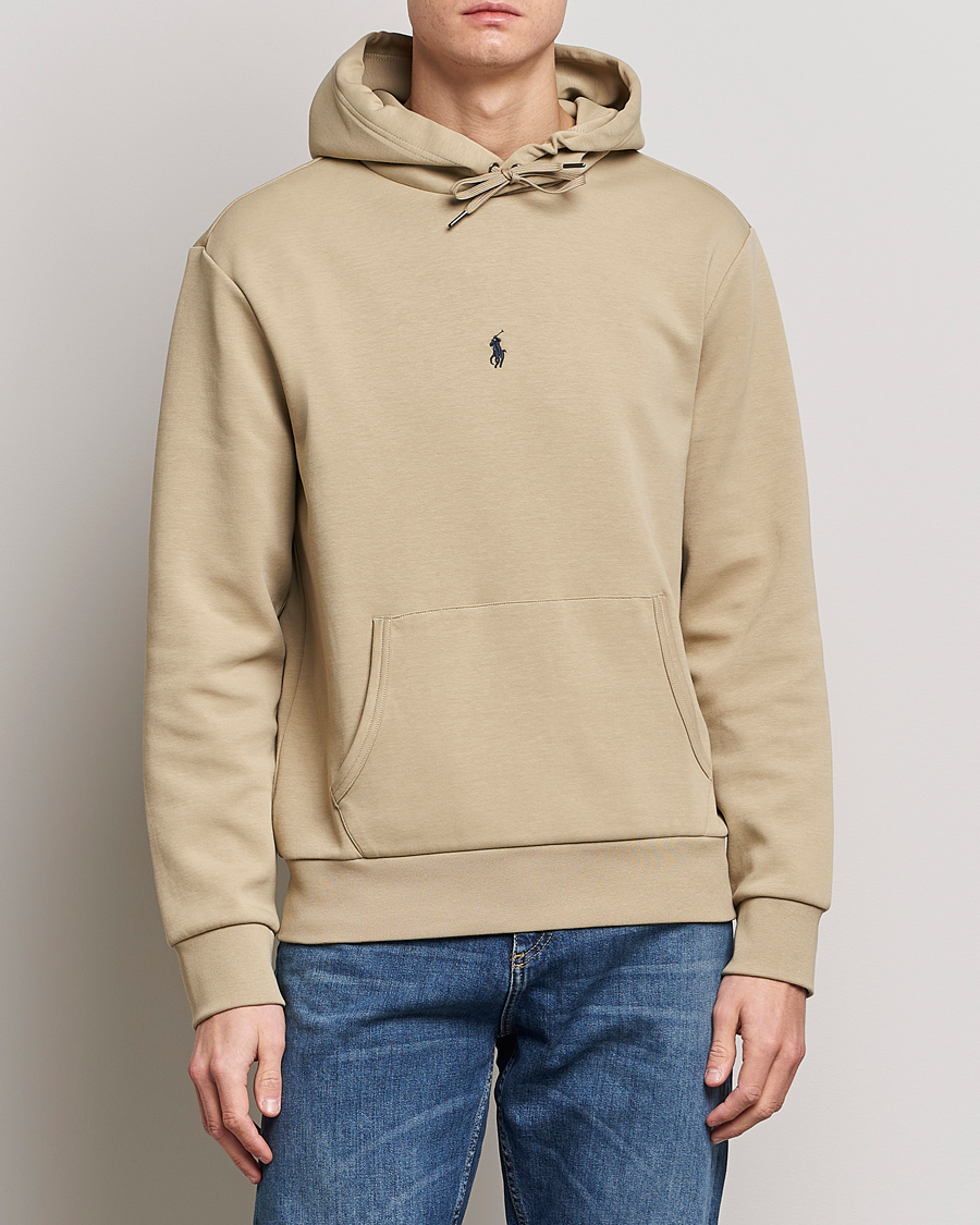 Mies | Puserot | Polo Ralph Lauren | Double Knit Center Logo Hoodie Classic Khaki
