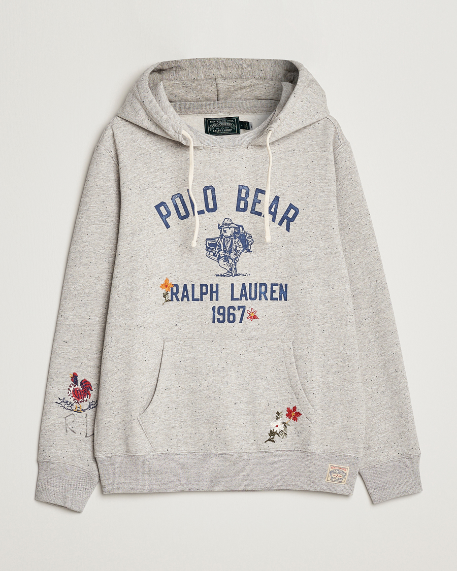 Mies | Puserot | Polo Ralph Lauren | Vintage Fleece Polo Bear Hoodie Brooklyn Heather