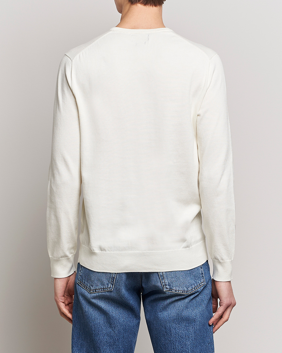 Mies | Puserot | Polo Ralph Lauren | Cotton Crew Neck Sweater Antique Cream