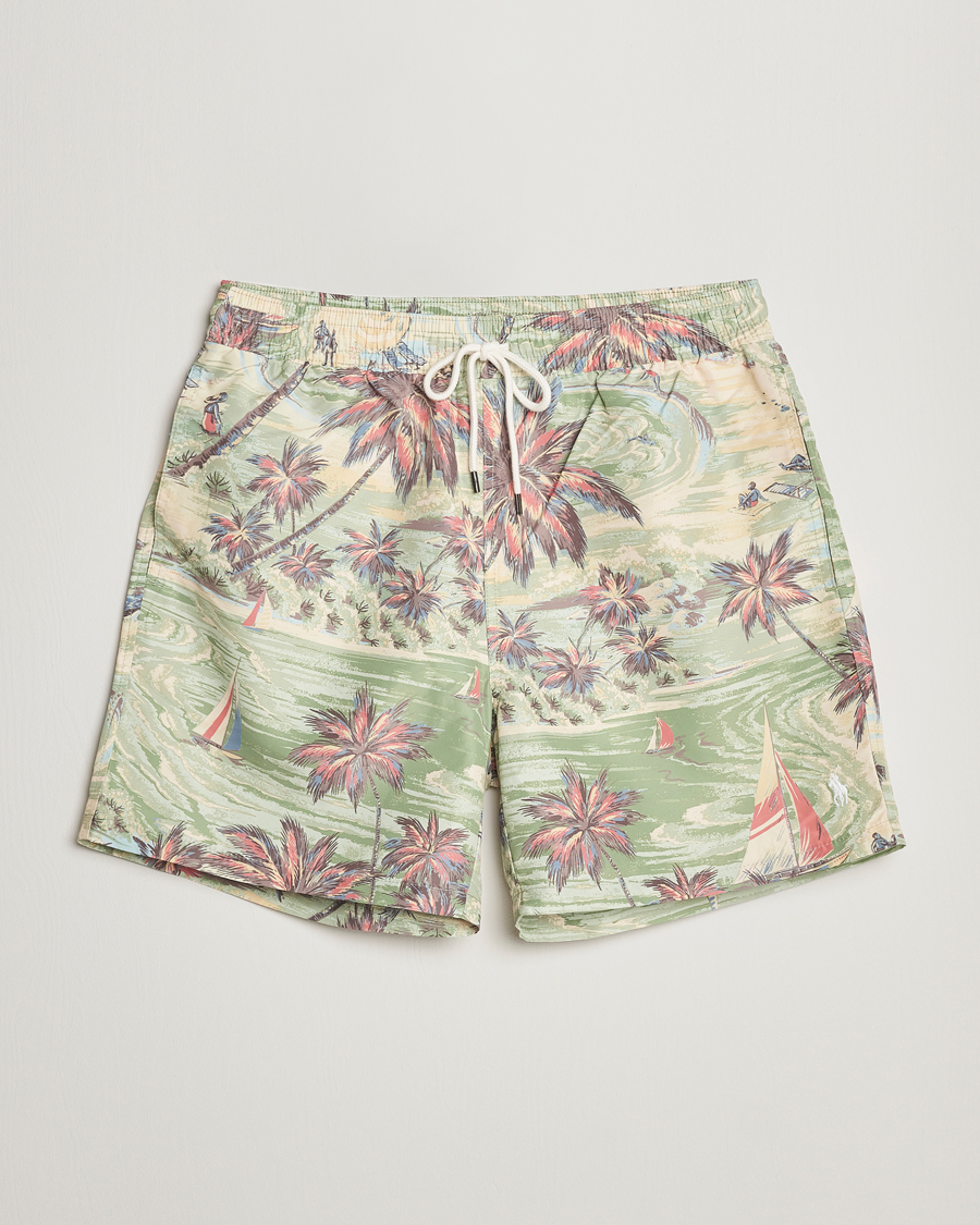 Mies | Uimahousut | Polo Ralph Lauren | Hawaiian Bazar Swimshorts Beach Green