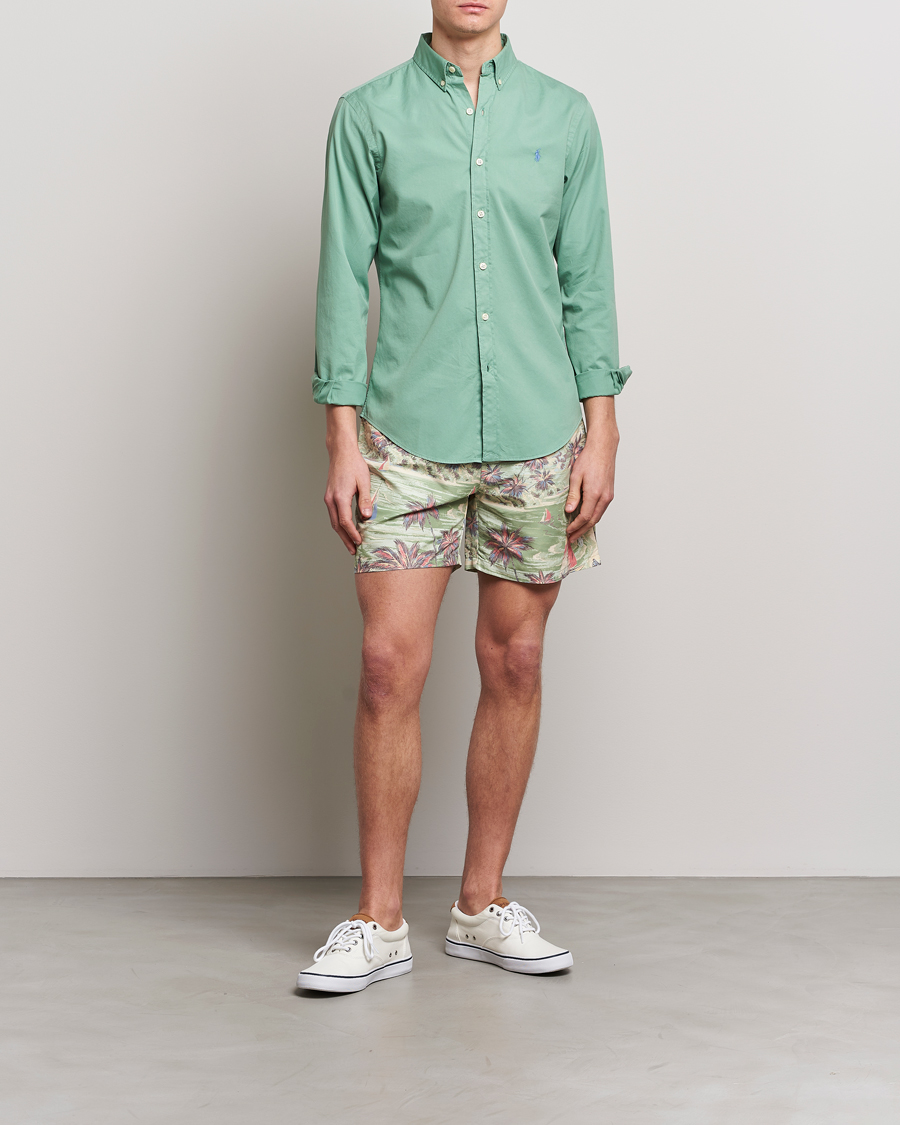 Mies | Uimahousut | Polo Ralph Lauren | Hawaiian Bazar Swimshorts Beach Green