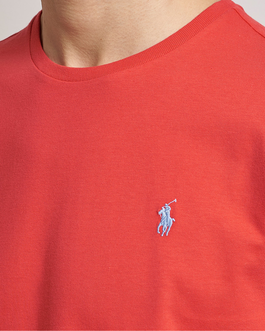 Mies | T-paidat | Polo Ralph Lauren | Crew Neck T-Shirt Red Reef