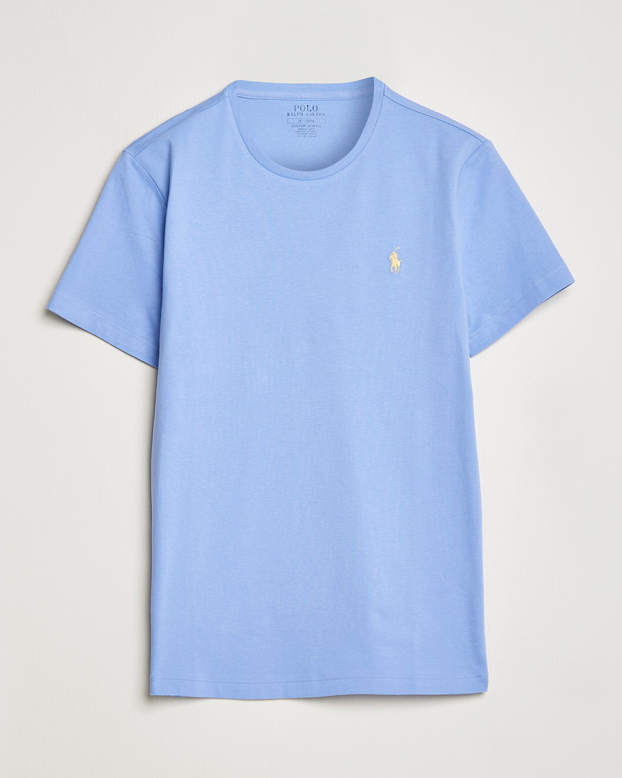 Mies | T-paidat | Polo Ralph Lauren | Crew Neck T-Shirt Lafayette Blue