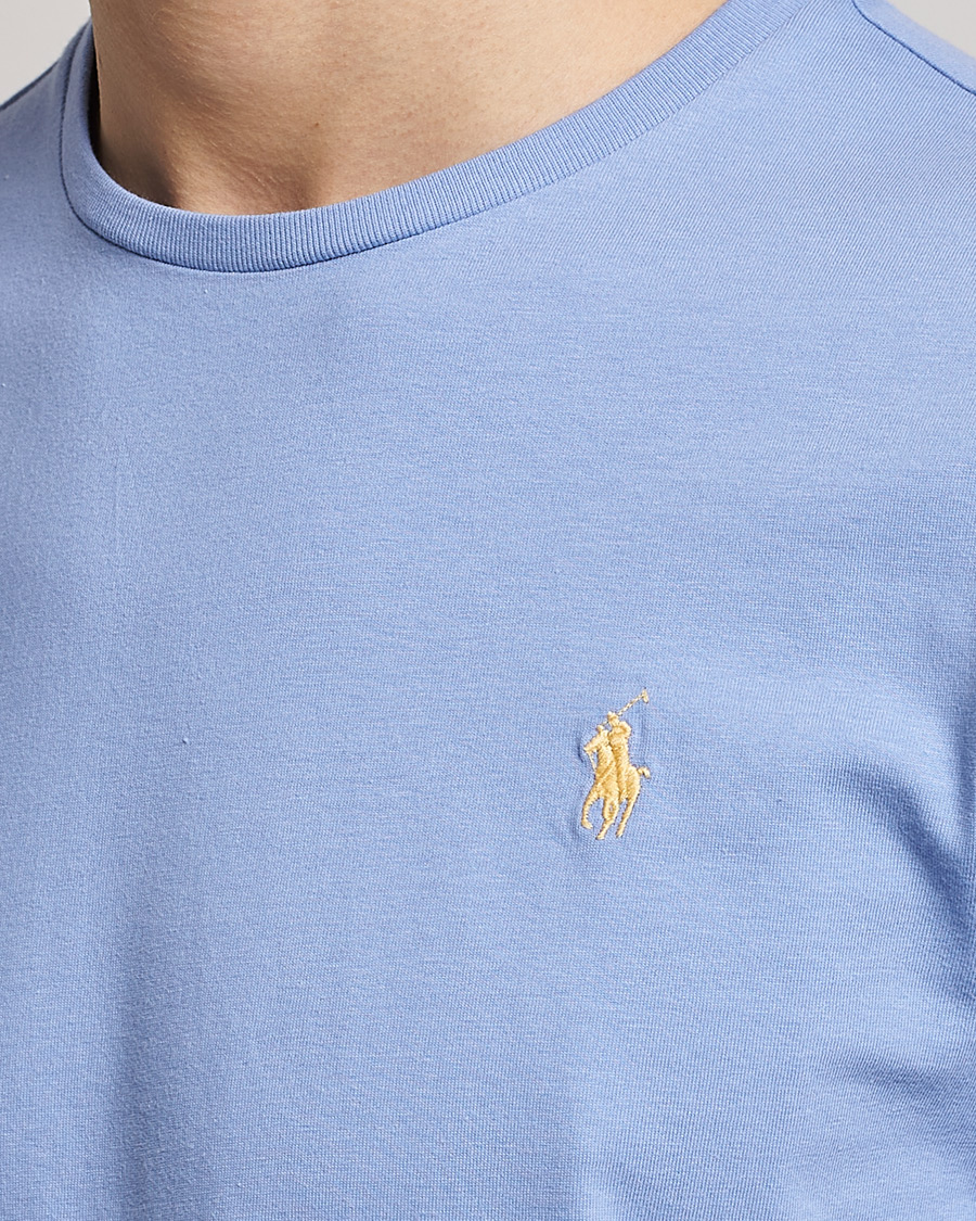 Mies | T-paidat | Polo Ralph Lauren | Crew Neck T-Shirt Lafayette Blue
