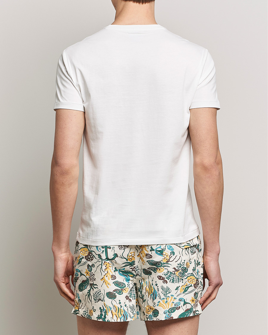 Mies | T-paidat | Polo Ralph Lauren | Crew Neck T-Shirt Deckwash White