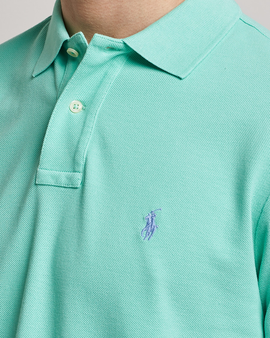 Mies | Pikeet | Polo Ralph Lauren | Custom Slim Fit Polo Aqua Verde
