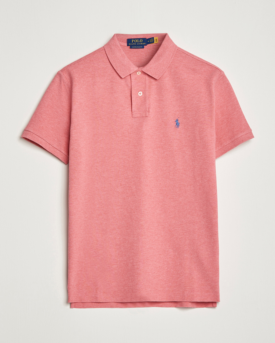 Mies | Pikeet | Polo Ralph Lauren | Custom Slim Fit Polo Highland Rose Heather