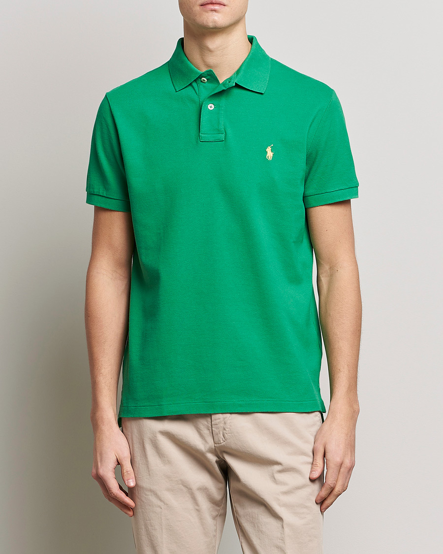 Mies | Polo Ralph Lauren | Polo Ralph Lauren | Custom Slim Fit Polo Optic Green