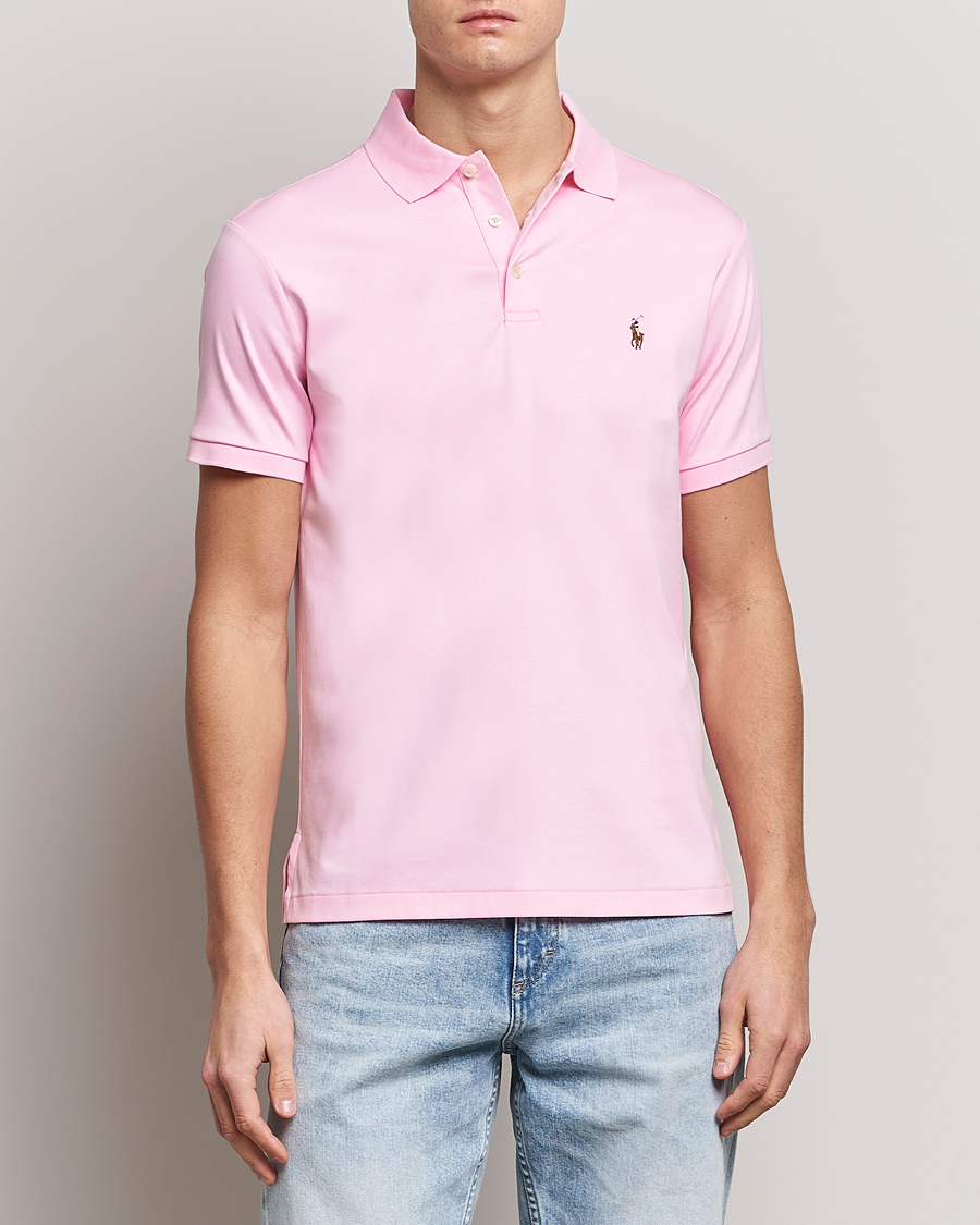 Mies | Vaatteet | Polo Ralph Lauren | Luxury Pima Cotton Polo Carmel Pink