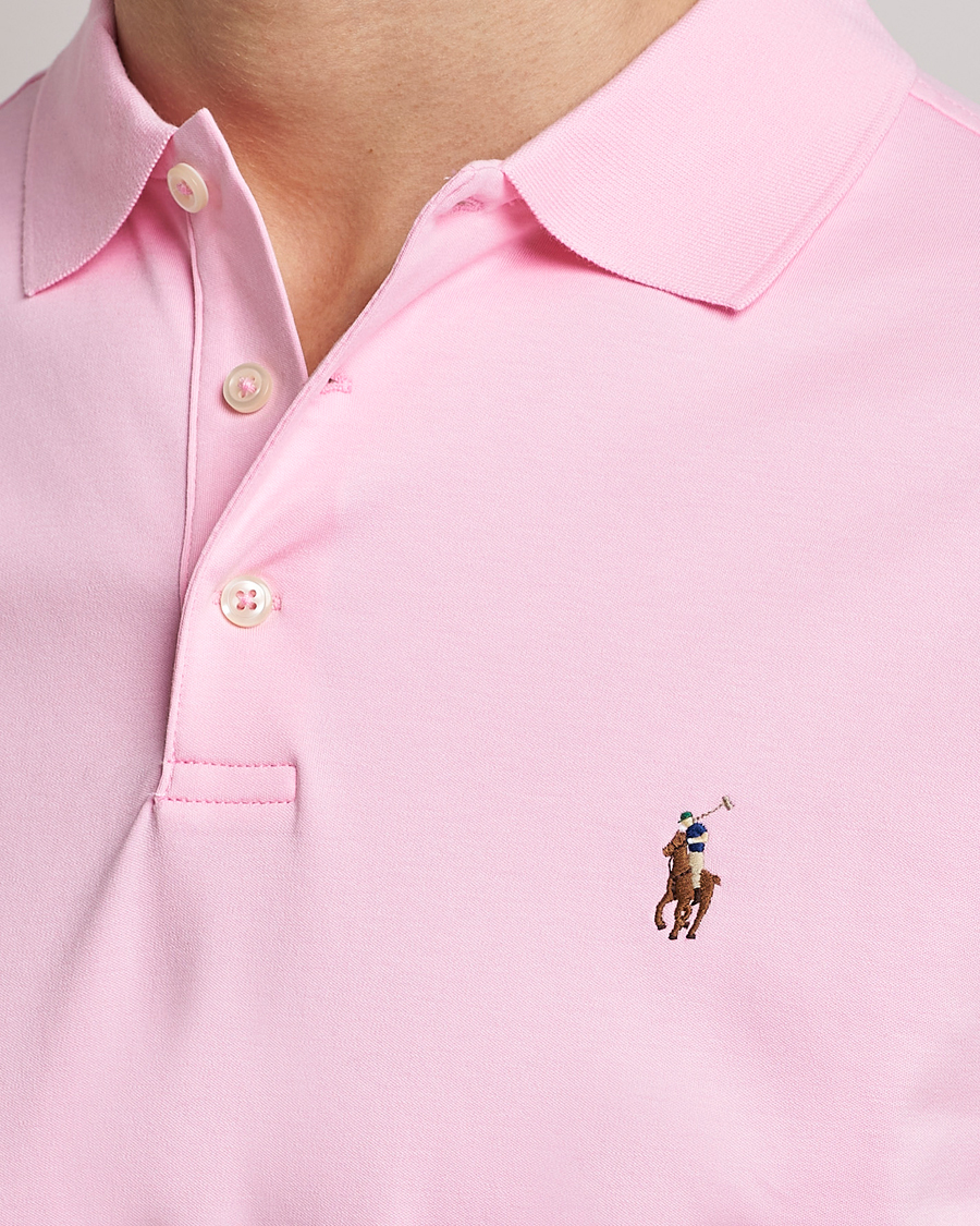 Mies | Pikeet | Polo Ralph Lauren | Luxury Pima Cotton Polo Carmel Pink