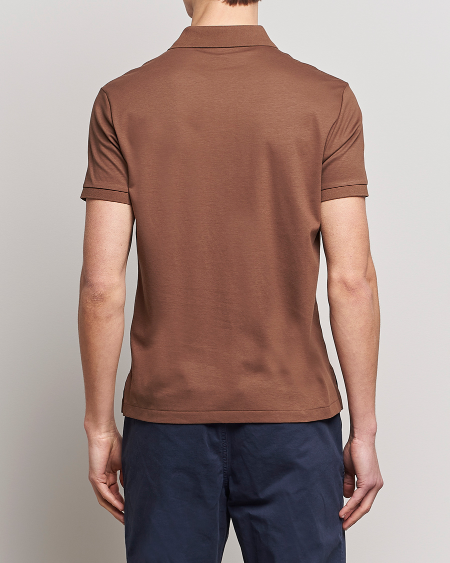 Mies | Pikeet | Polo Ralph Lauren | Pima Cotton Polo Luggage Brown