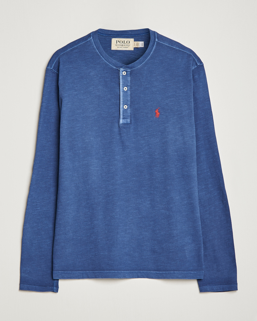 Mies | Puserot | Polo Ralph Lauren | Slub Jersey Henley Old Royal