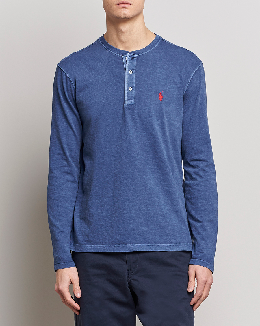 Mies | Puserot | Polo Ralph Lauren | Slub Jersey Henley Old Royal