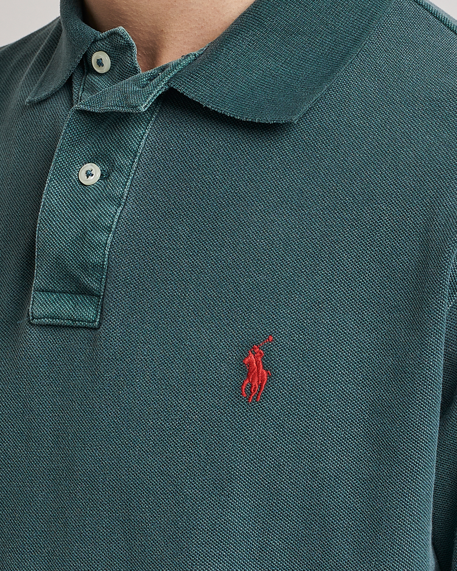 Mies | Pikeet | Polo Ralph Lauren | Heritage Mesh Polo Forest Green