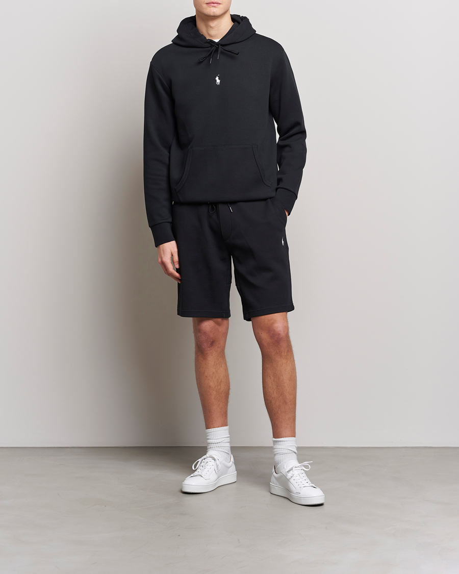 Mies | Puserot | Polo Ralph Lauren | Double Knit Center Logo Hoodie Black