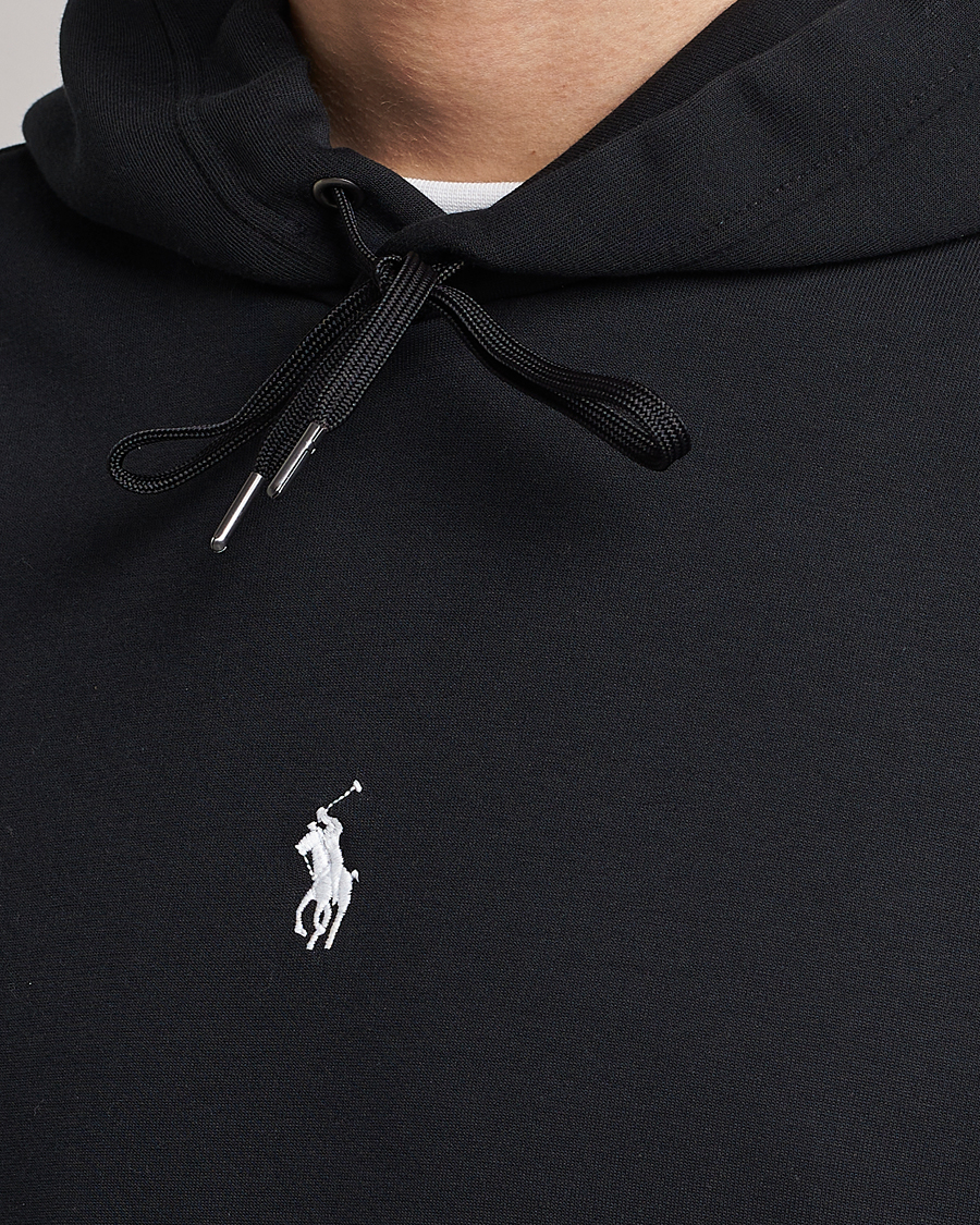 Mies | Puserot | Polo Ralph Lauren | Double Knit Center Logo Hoodie Black