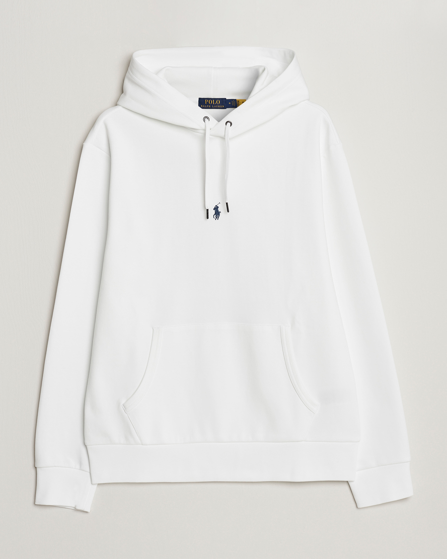 Mies | Puserot | Polo Ralph Lauren | Double Knit Center Logo Hoodie White
