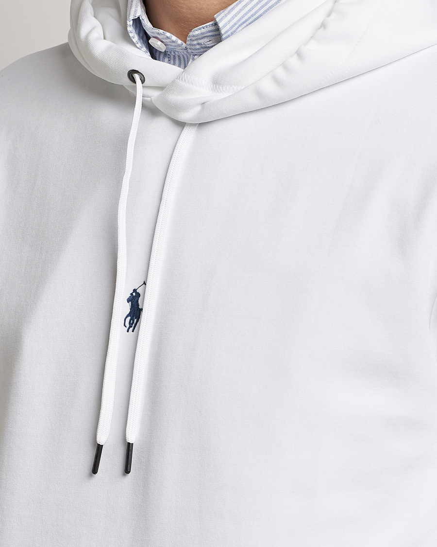 Mies | Puserot | Polo Ralph Lauren | Double Knit Center Logo Hoodie White