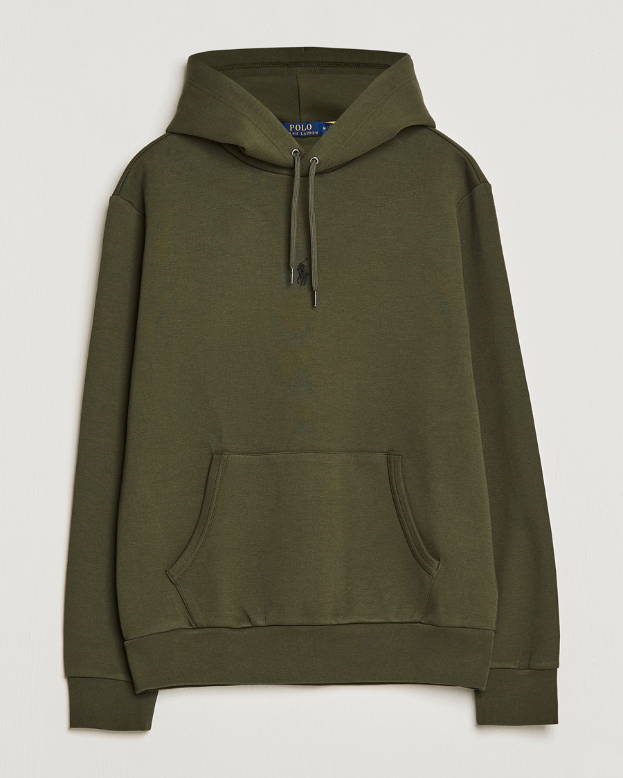 Mies | Puserot | Polo Ralph Lauren | Double Knit Center Logo Hoodie Company Olive