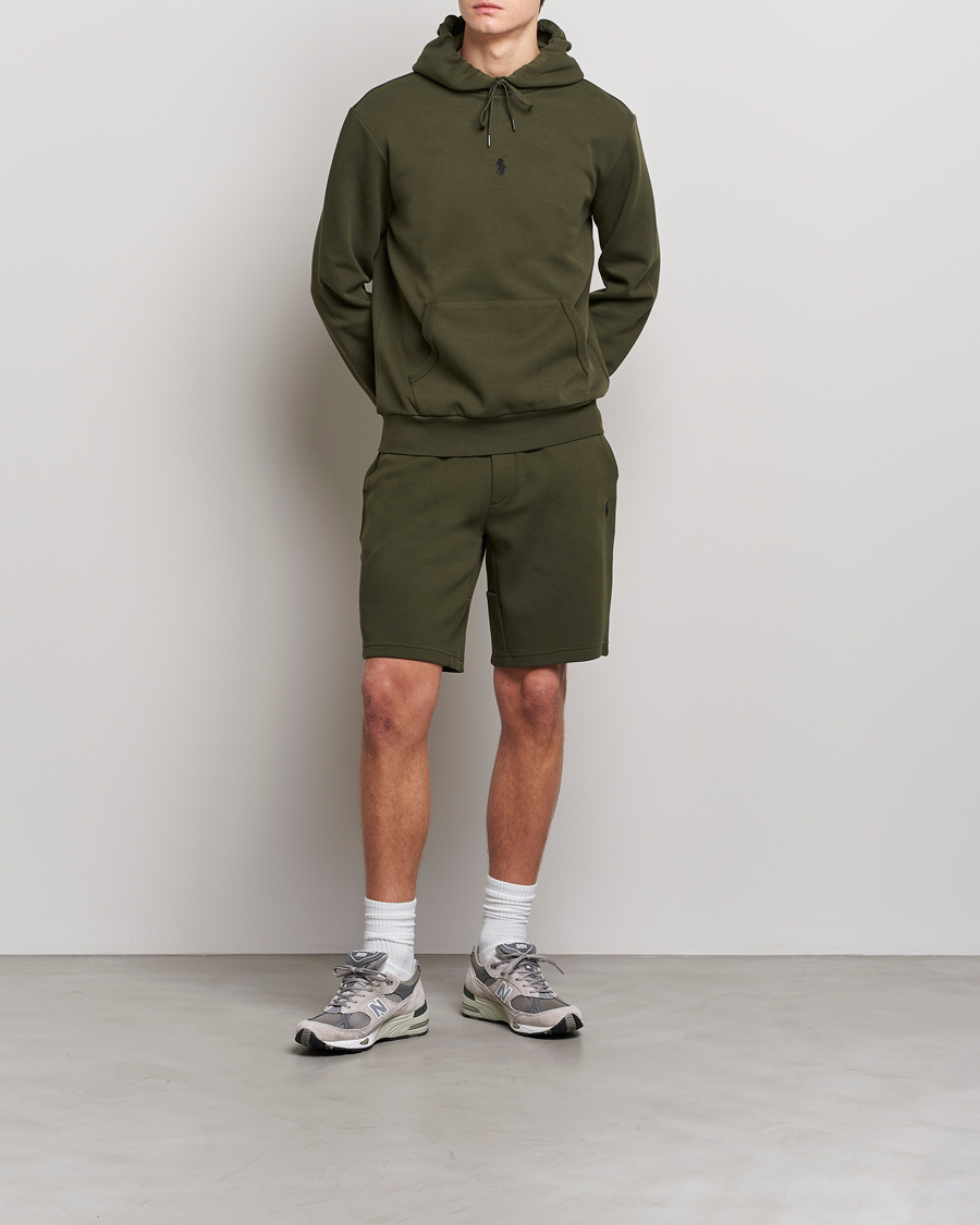 Mies | Puserot | Polo Ralph Lauren | Double Knit Center Logo Hoodie Company Olive