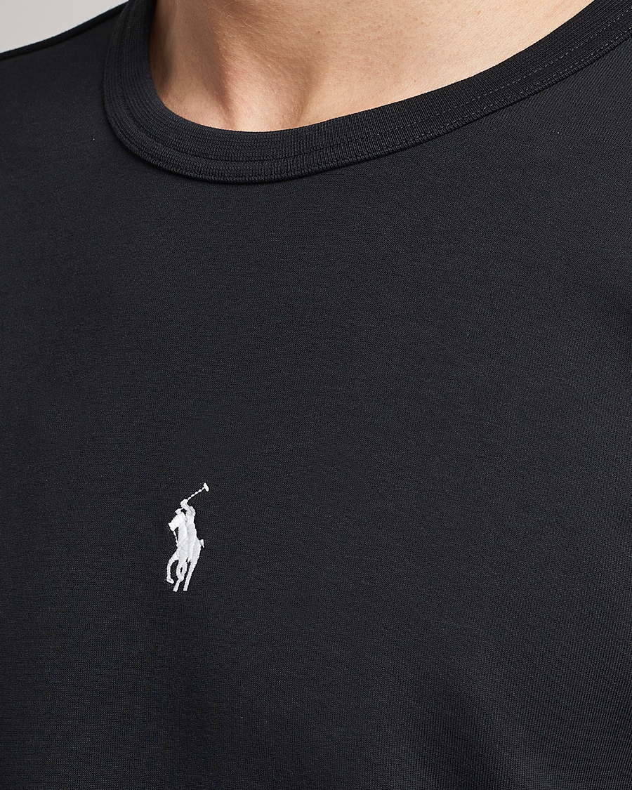 Mies | Puserot | Polo Ralph Lauren | Double Knit Center Logo Sweatshirt Black