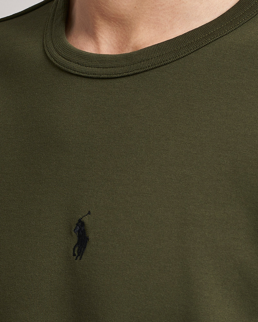 Mies | Puserot | Polo Ralph Lauren | Double Knit Center Logo Sweatshirt Company Olive