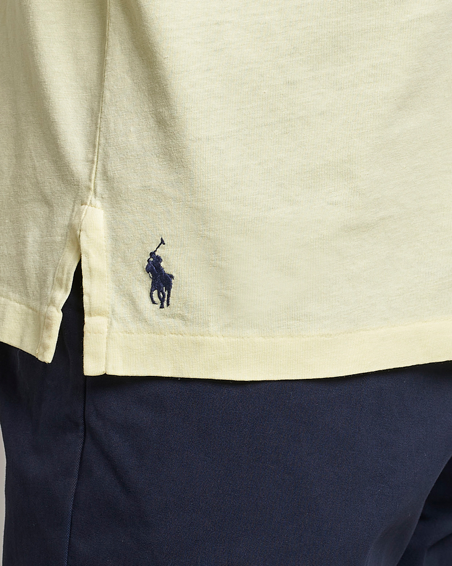 Mies | Pikeet | Polo Ralph Lauren | Cotton/Linen Polo Bristol Yellow