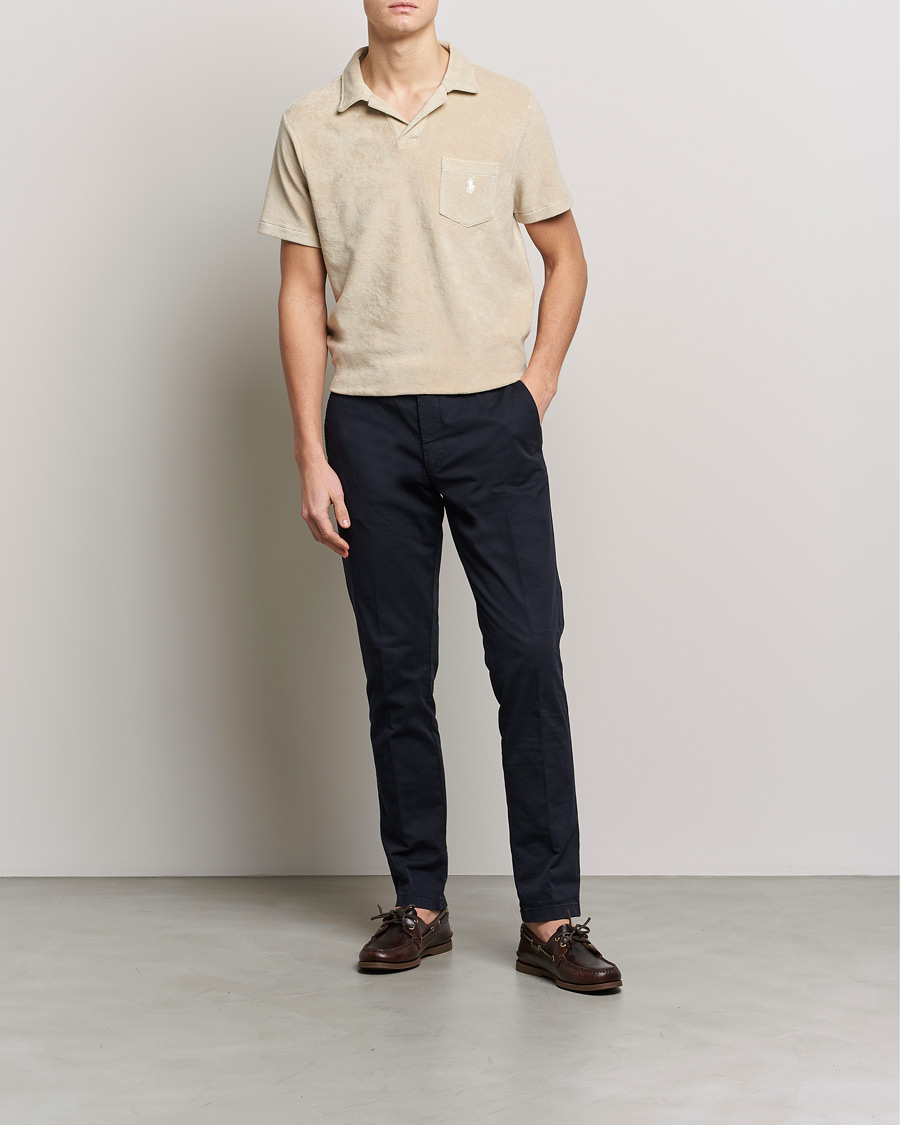 Mies | Pikeet | Polo Ralph Lauren | Cotton Terry Polo Spring Beige