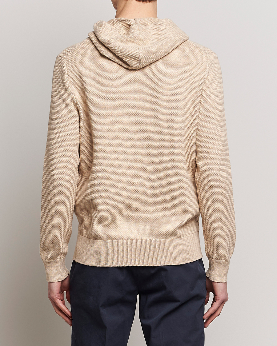 Mies | Puserot | Polo Ralph Lauren | Cotton Cable Hoodie Sand Dune Heather