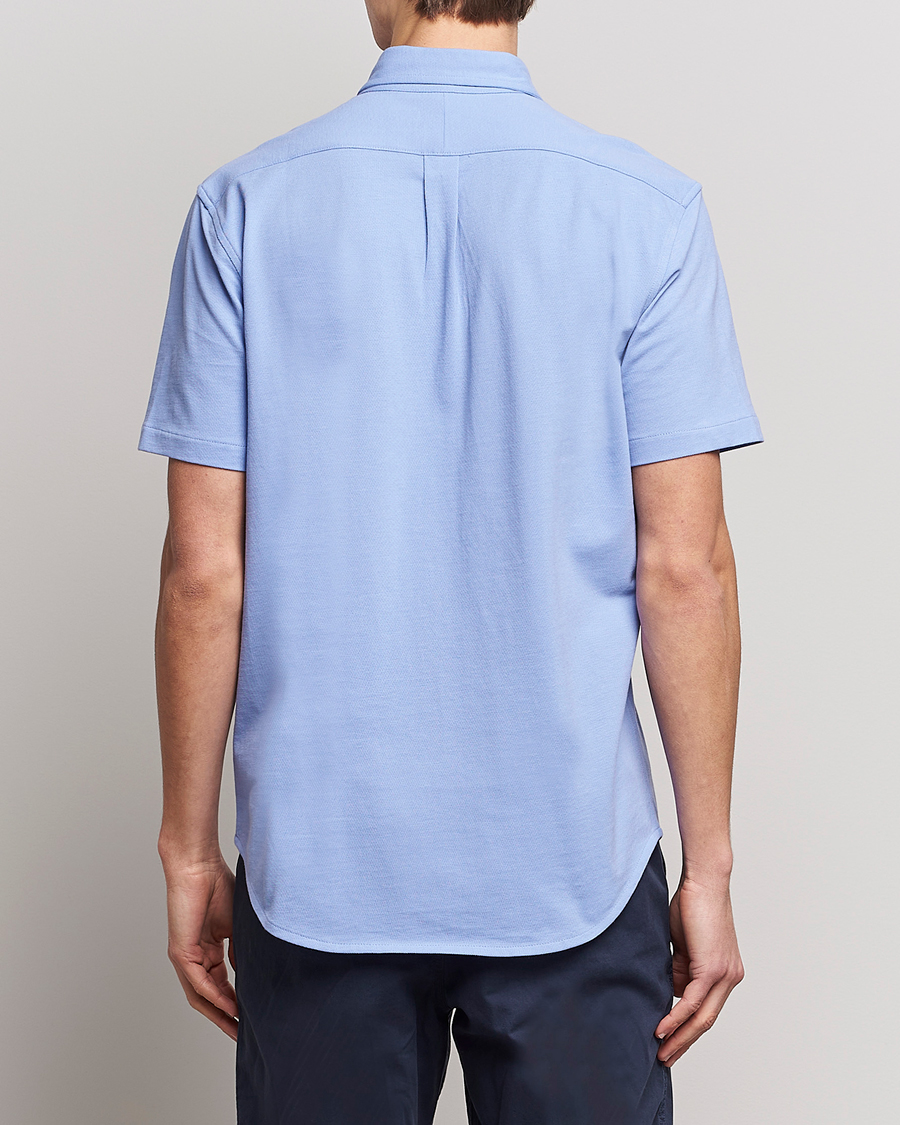 Mies | Kauluspaidat | Polo Ralph Lauren | Featherweight Mesh Short Sleeve Shirt Lafayette Blue