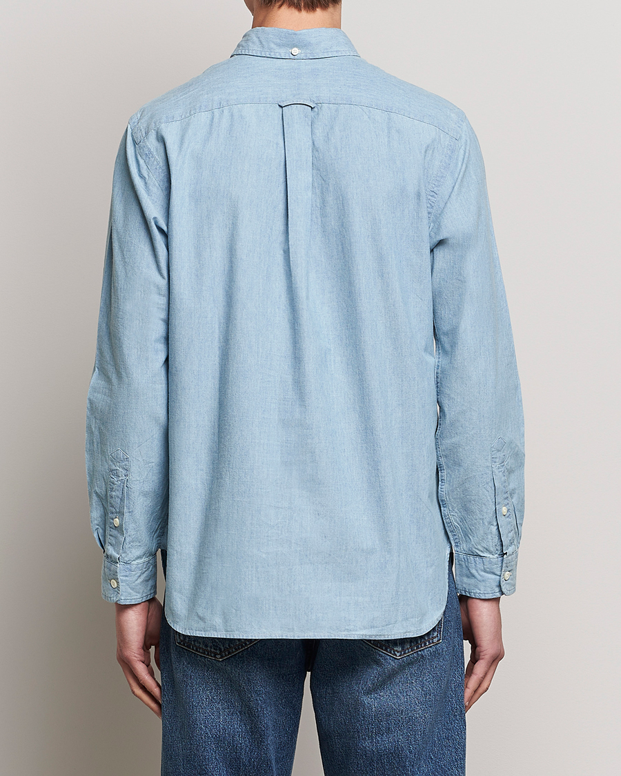 Mies | Kauluspaidat | Polo Ralph Lauren | Chambray Popover Shirt Light Indigo