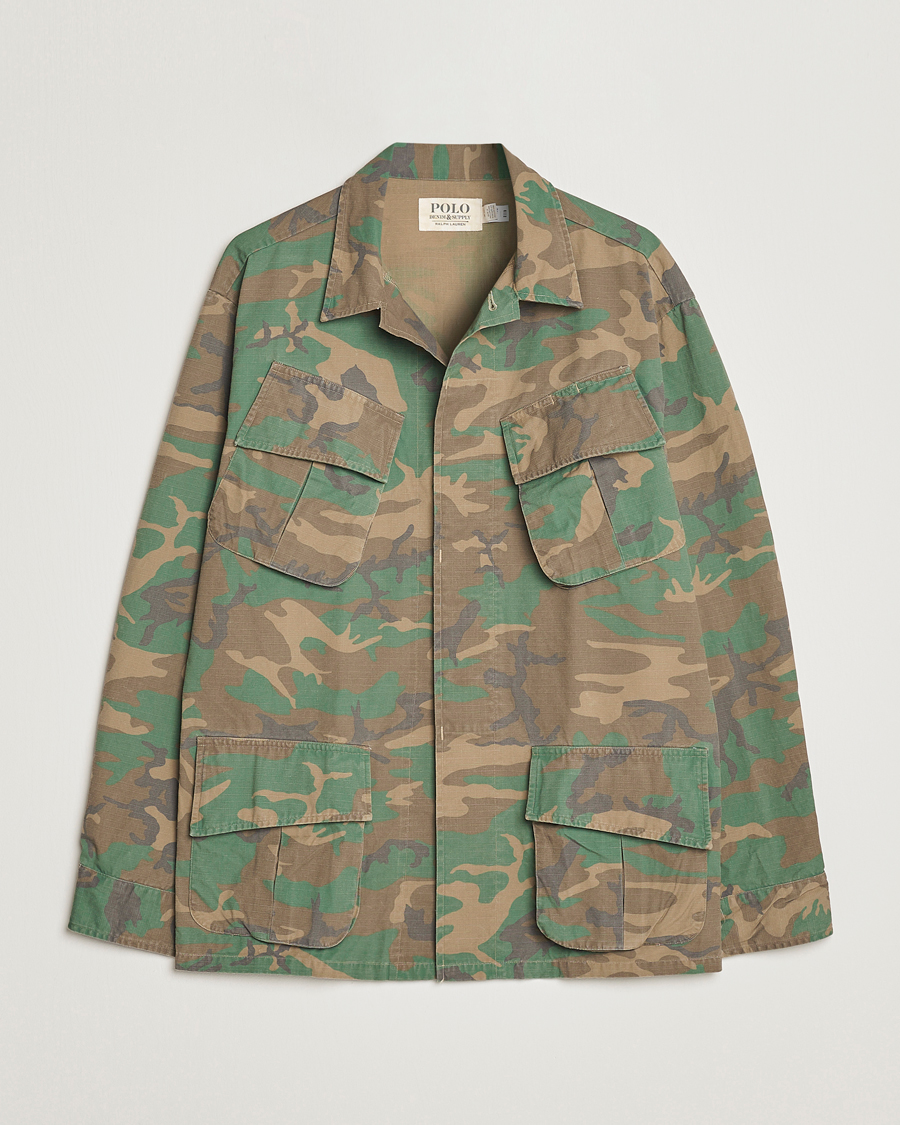 Mies | Kauluspaidat | Polo Ralph Lauren | Twill Overshirt Iconic Camo